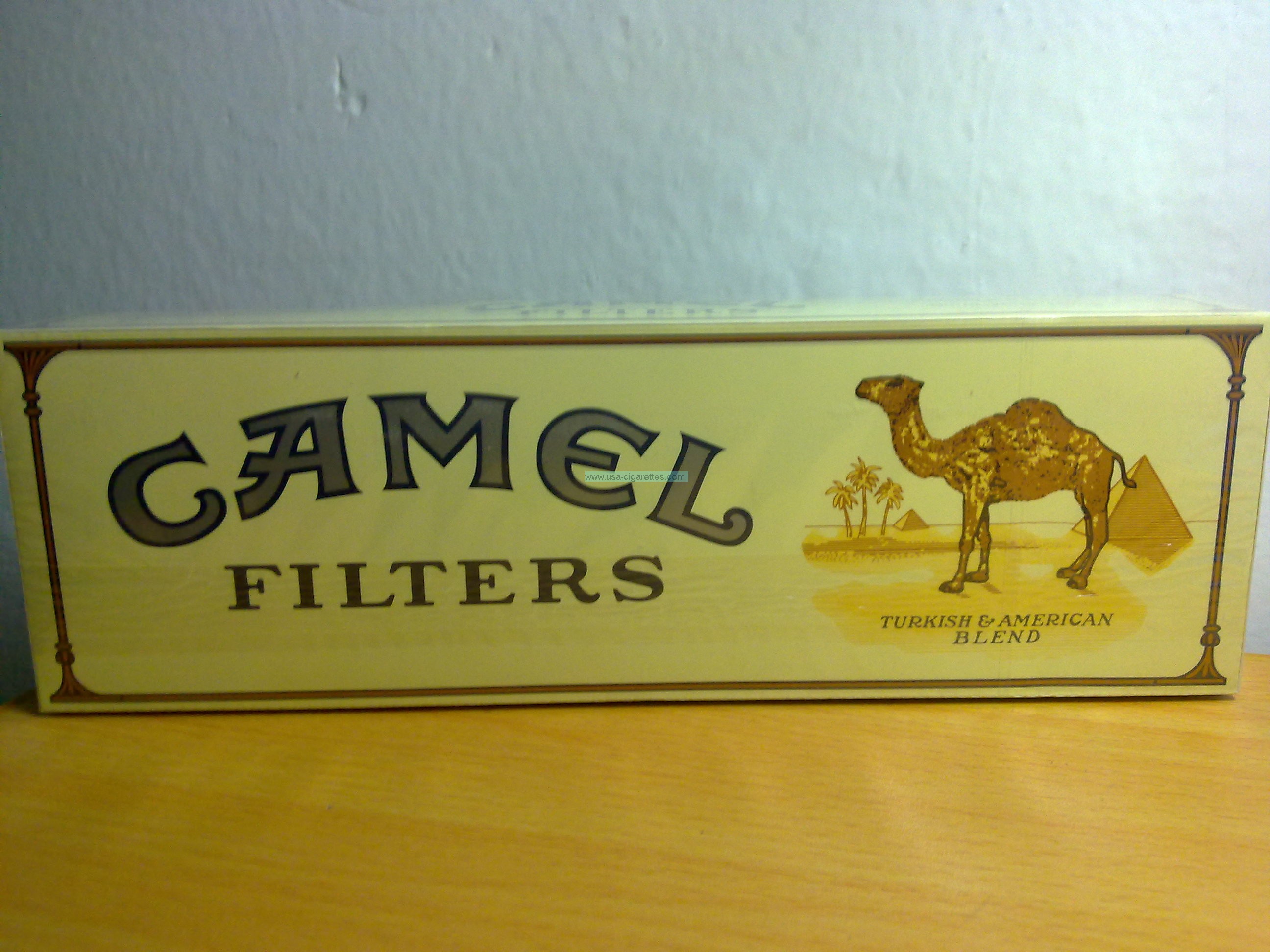 camel filters gold cigarettes